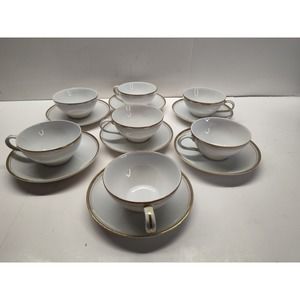 VTG Royalton China Co. Japan 14 Piece Cups & Saucers